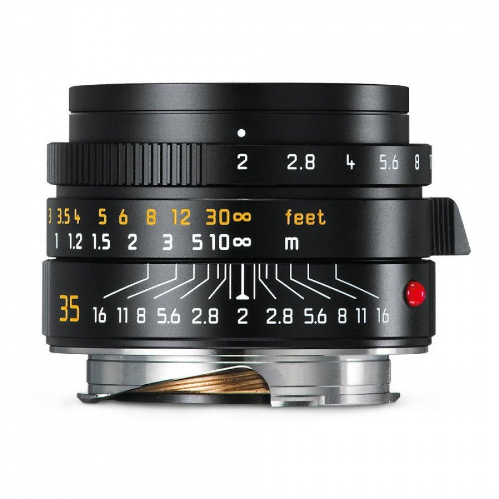 新品同様品 Leica Summicron M 35mm f2 ASPH Leica Summicron-M 35mm F/2.0 Asph. Black Anodized